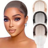 LALAS HAIR Grip Wig Cap Réglable – Antidérapant, Découpe Oreilles, Velcro