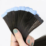 LALAS HAIR Tape-in Mini Extensions – 10 Pièces Invisibles Pour Tempes