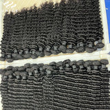 Unice Hair Deep Wave Bundles With 5x5 HD Lace Closure 100% Human Hair Bundles With Closure