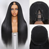 LALAS Hair  Perruque Clip-in V-Part, densité 150% - Glueless