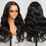 LALAS HAIR Perruque Body Wave – Lace Front 100% Humain 250% Densité
