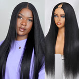 LALAS Hair  Perruque Clip-in V-Part, densité 150% - Glueless